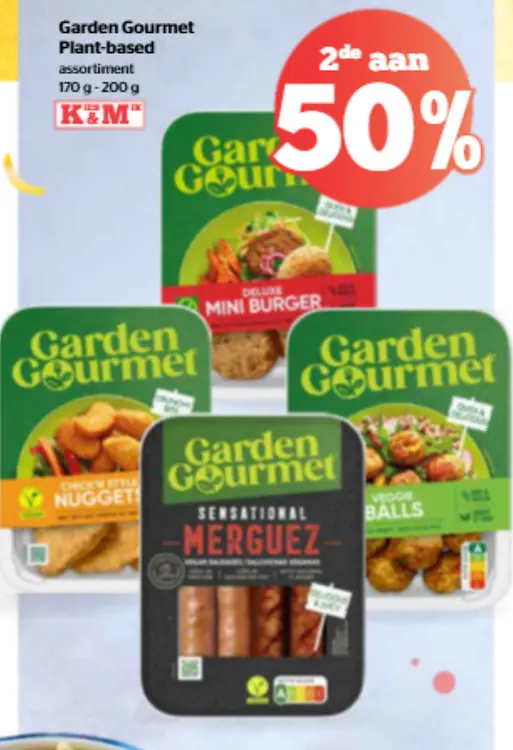 Promotie: Garden Gourmet Plant-based assortiment