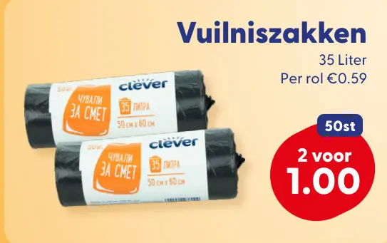 Aanbieding: Vuilniszakken