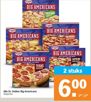 Aanbieding: Alle Dr. Oetker Big Americans