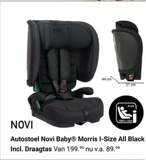 Aanbieding: Autostoel Novi Baby® Morris I-Size All Black
