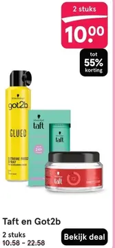 Aanbieding: Taft en Got2b