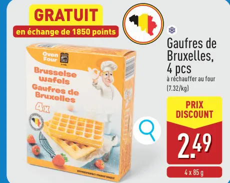 Offre: Gaufres de Bruxelles