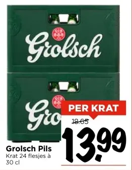 Aanbieding: Grolsch Pils
