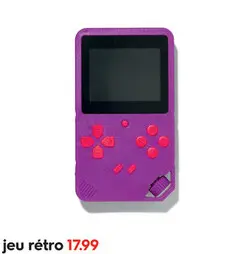 Offre: jeu rétro