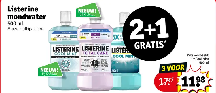 Promotie: Mondwater