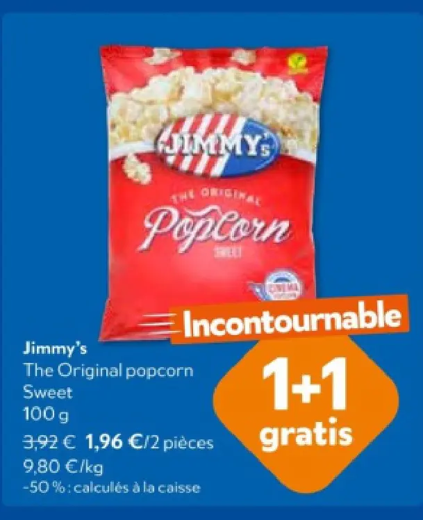 Offre: The Original popcorn Sweet