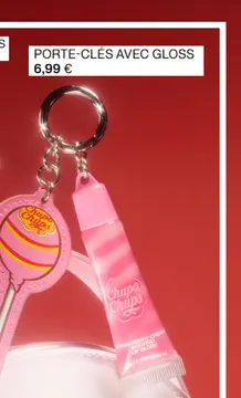 Offre: Porte-clés avec gloss