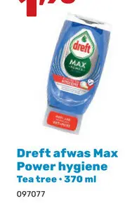 Aanbieding: Dreft afwas Max Power hygiene