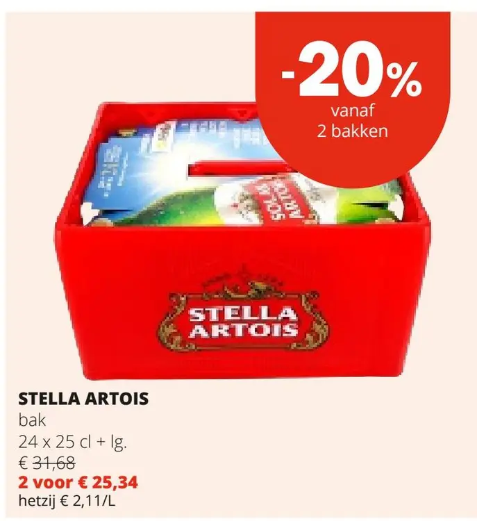 Aanbieding: Stella Artois