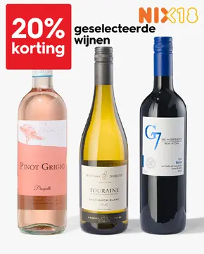 Aanbieding: geselecteerde wijnen