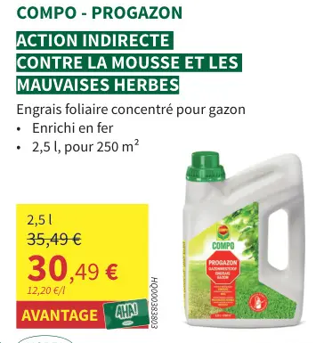 Offre: Progazon