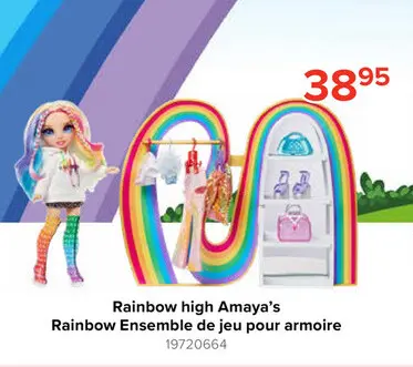 Offre: Rainbow high Amaya's Rainbow Ensemble de jeu 