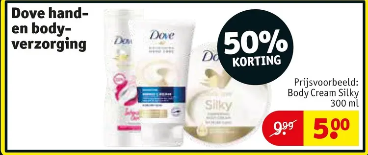 Aanbieding: Dove hand- en bodyverzorging