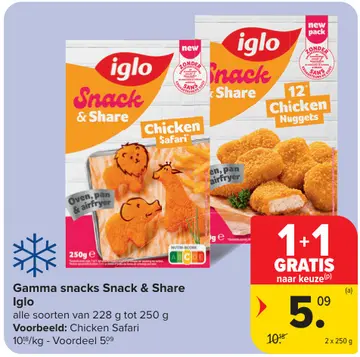 Aanbieding: Gamma snacks Snack & Share