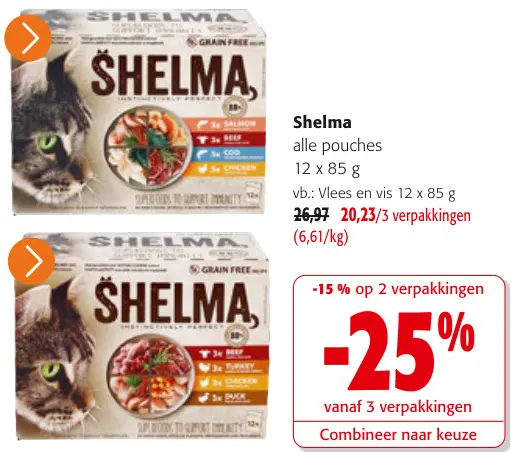 Promotie: Shelma Kattenvoeding