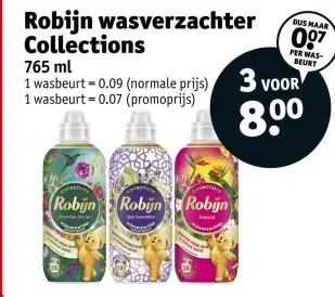 Promotie: Wasverzachter Collections