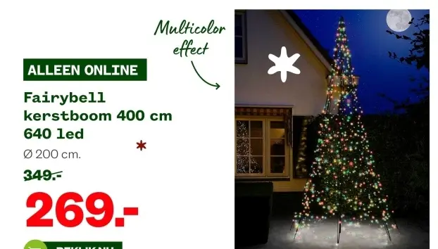 Aanbieding: kunstkerstboom Meran