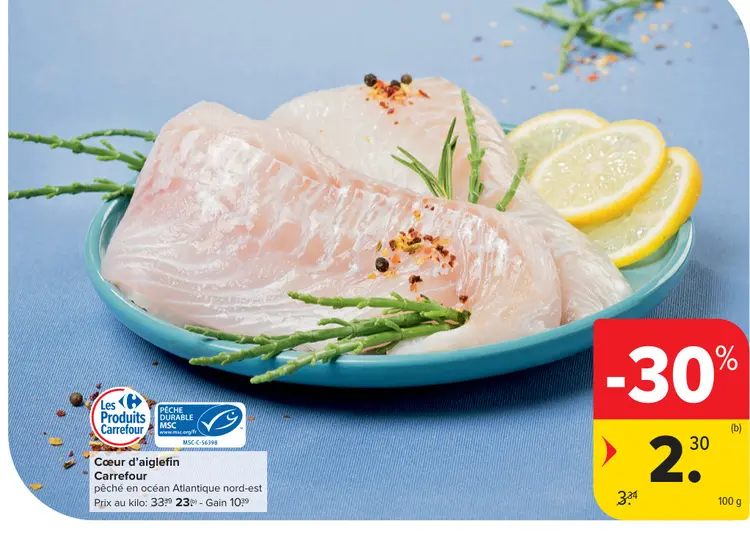 Offre: Cœur d'aiglefin