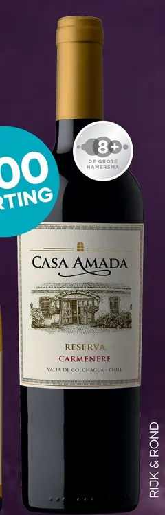 Aanbieding: Casa Amada Reserva Carmenere