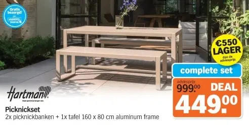 Aanbieding: Picknickset