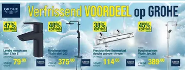Aanbieding: Lavabo mengkraan Start Click S