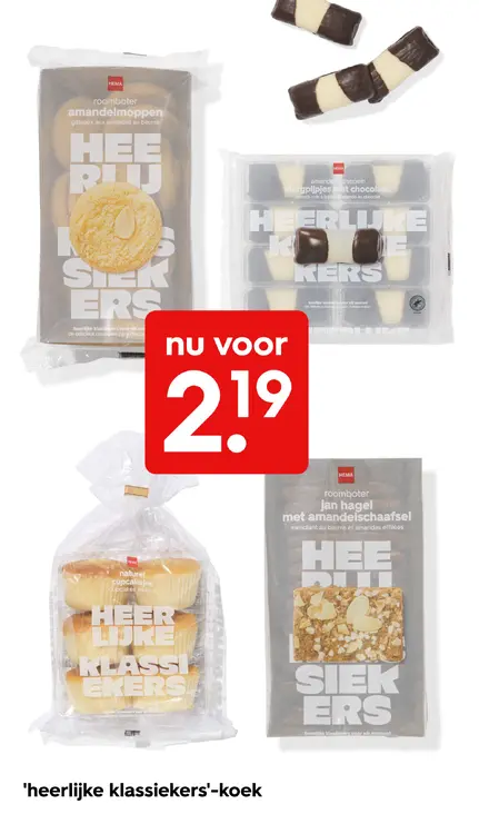 Promotie: 'heerlijke klassiekers'-koek
