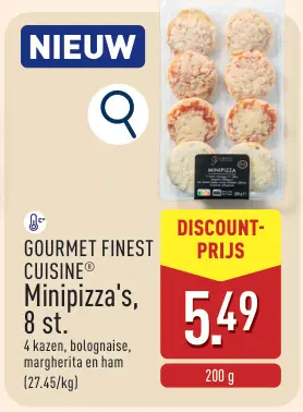Aanbieding: Minipizza's