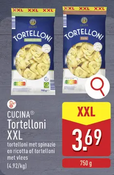 Aanbieding: Tortelloni XXL