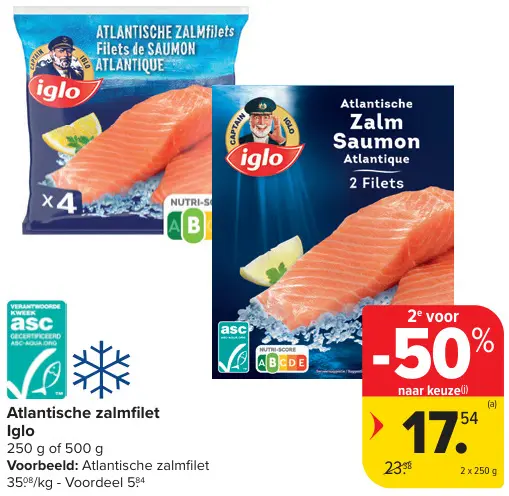 Promotie: Atlantische zalmfilet