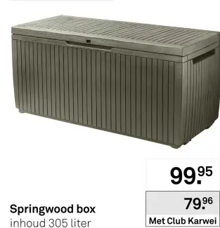 Aanbieding: Springwood box