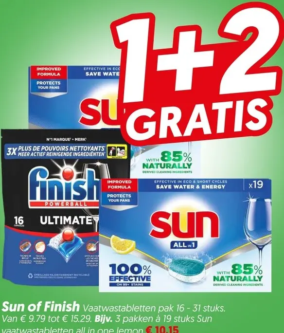Aanbieding: Vaatwastabletten