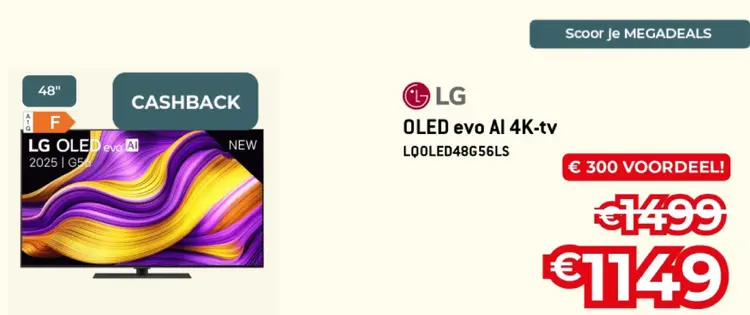 Promotie: OLED evo AI 4K-tv