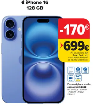 Aanbieding: iPhone 16