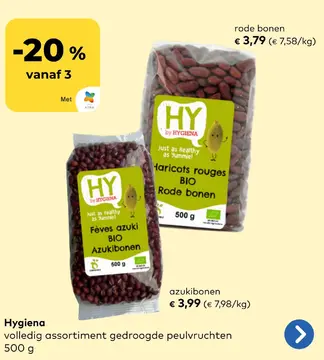 Aanbieding: rode bonen