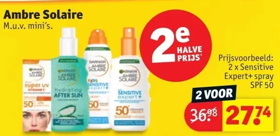 Promotie: Ambre Solaire