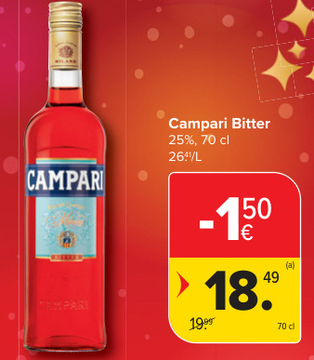 Aanbieding: Campari Bitter