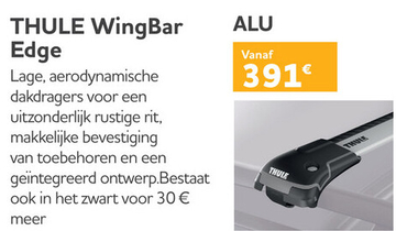 Aanbieding: THULE WingBar Edge