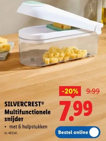 Promotie: Multifunctionele snijder