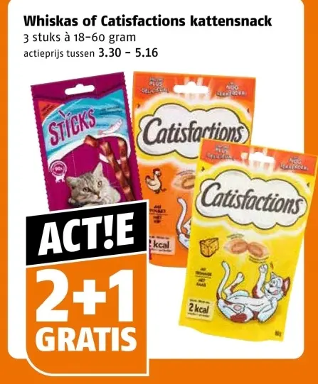 Aanbieding: Kattensnack