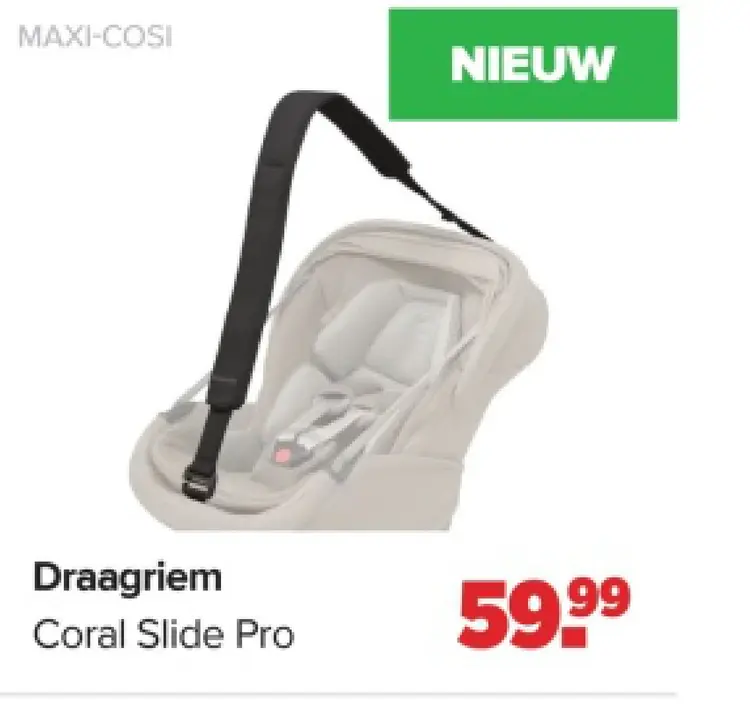 Promotie: Draagriem Coral Slide Pro