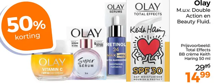 Aanbieding: Olay Total Effects BB crème Keith Haring