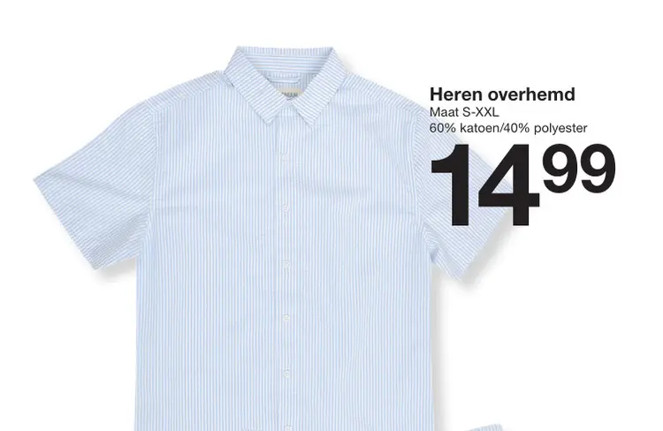 Aanbieding: Heren overhemd