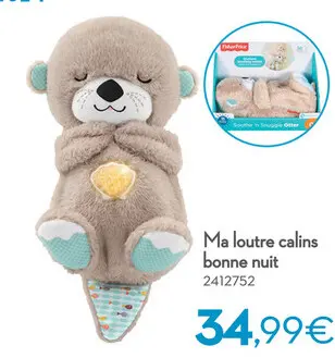Offre: Ma loutre calins bonne nuit