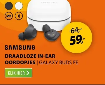 Aanbieding: Samsung draadloze in-ear oordopjes | galaxy b