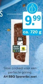 Aanbieding: AH BBQ Spareribs zoet