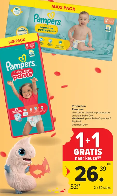 Promotie: Pampers
