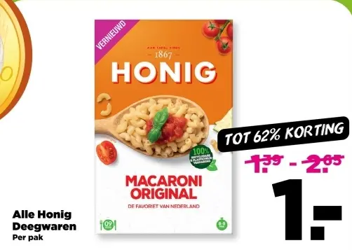 Aanbieding: Deegwaren