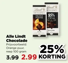 Aanbieding: Lindt Chocolade
