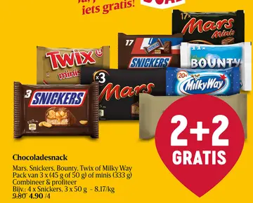 Aanbieding: Chocoladesnack