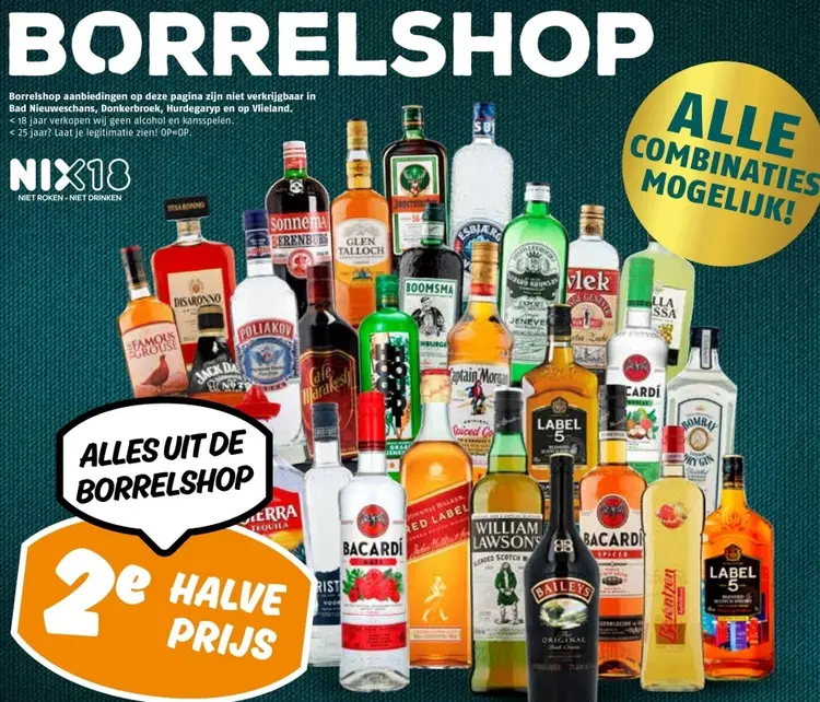 Aanbieding: Alles uit de Borrelshop
